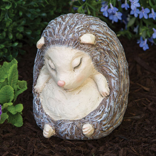 Sleeping Hedgehog Sculpture