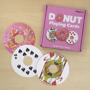 Donut Shaped Playing Cards