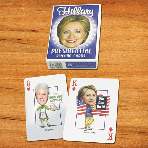 Hillary Clinton - Political Playing Cards