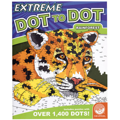 Extreme Dot to Dot Book - Rainforest
