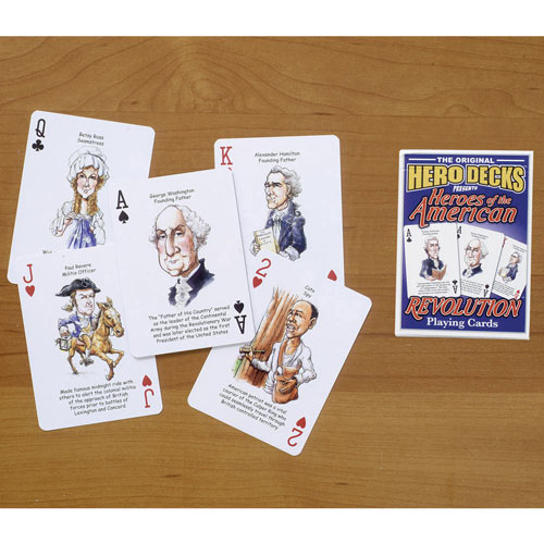 American Revolution Playing Cards
