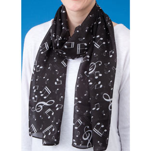Musical Notes Scarf