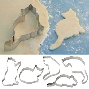 When The Cat's Away Cookie Cutters