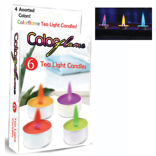 Colorflame Tea Light Candles