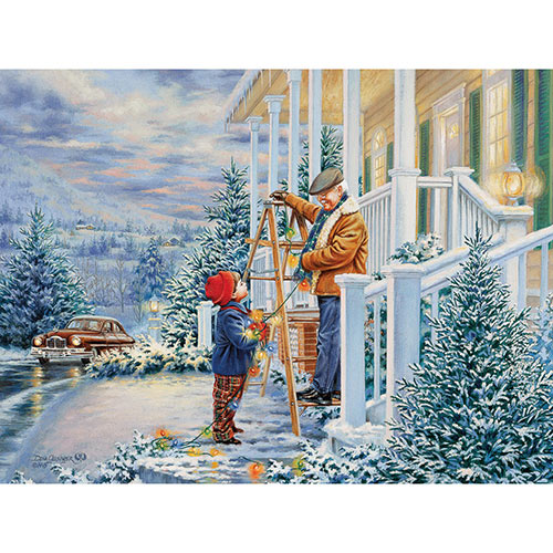 Colors of Christmas 550 Piece Jigsaw Puzzle