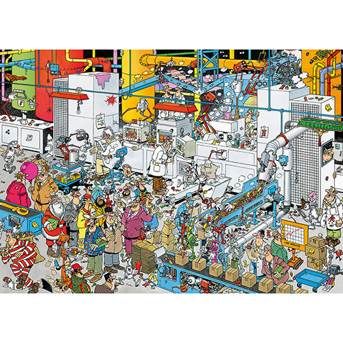 Candy Factory 500 Piece Jigsaw Puzzle