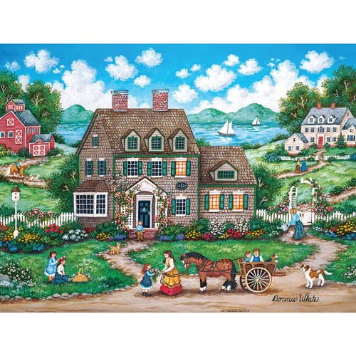 Cottage Gardens 1000 Piece Jigsaw Puzzle
