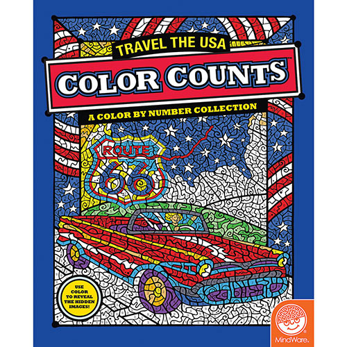 Color Counts Travel USA Book