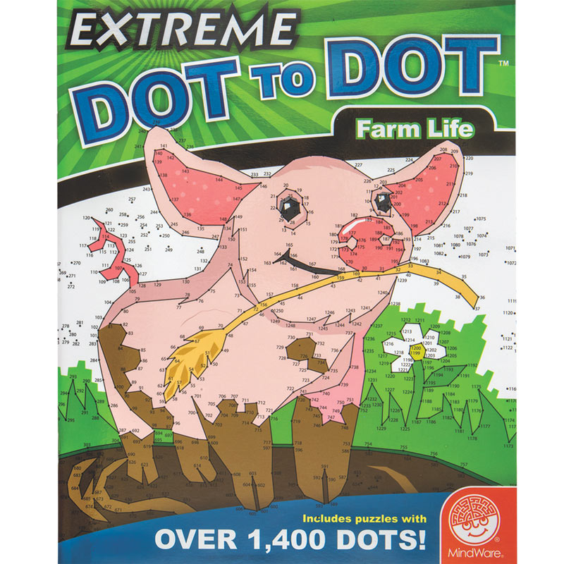 Extreme Dot to Dot Book - Farm Life