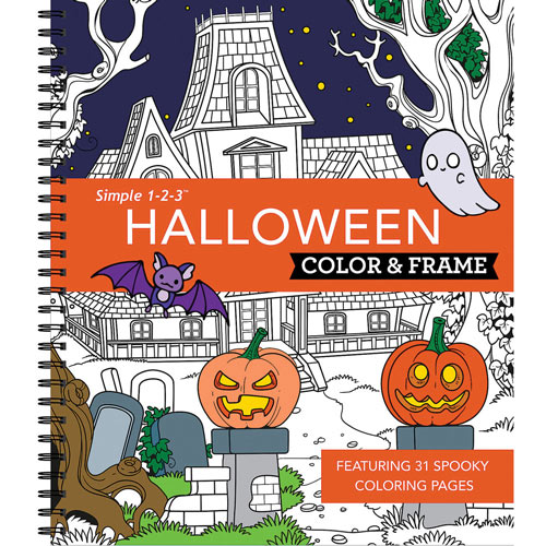 Color & Frame Book - Halloween