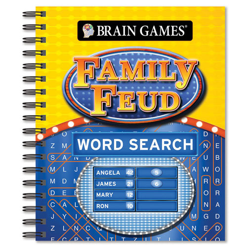 Brain Games Puzzle Book - Family Feud Word Search