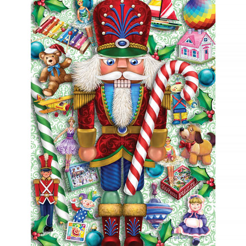 Nutcracker And Toys 500 Piece Jigsaw Puzzle