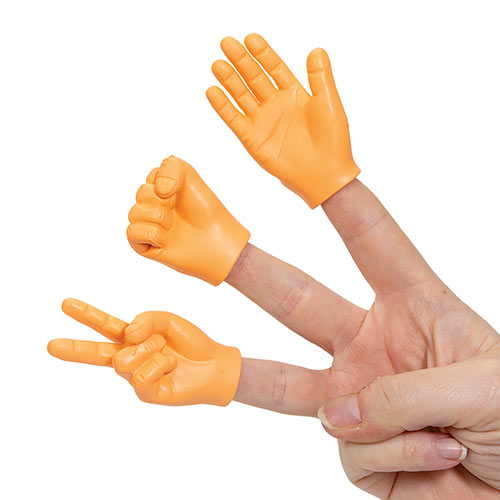 Rock Paper Scissors Finger Puppets