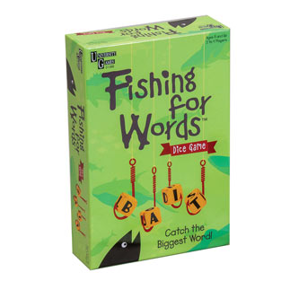 Fishing For Words Dice Game