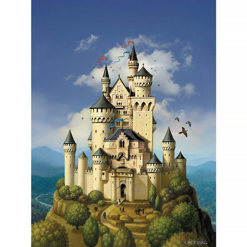 Castle 300 Large Piece Jigsaw Puzzle