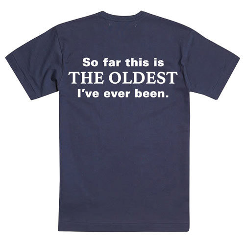 The Oldest T-Shirt