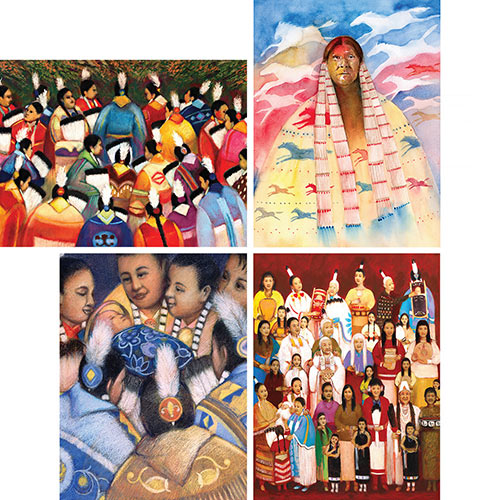 Set of 4: Daniel Ramirez 500 Piece Jigsaw Puzzles