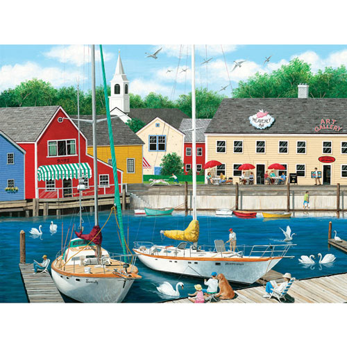 Swans Haven 300 Large Piece Jigsaw Puzzle