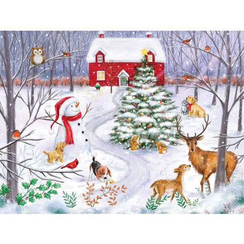 Winter Landscape 500 Piece Jigsaw Puzzle