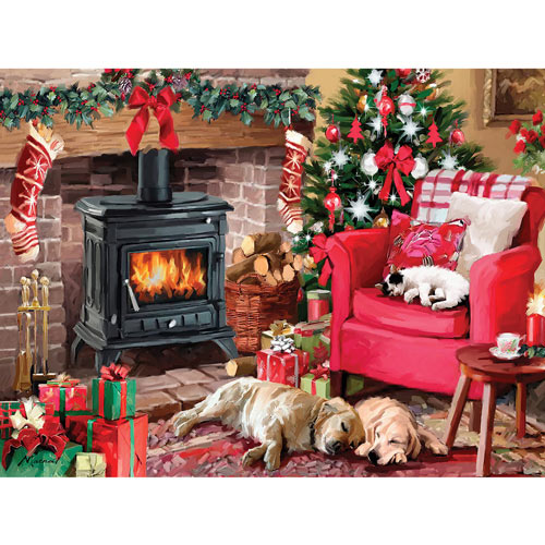Cozy Christmas 300 Large Piece Jigsaw Puzzle