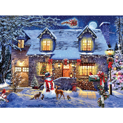 Cottage Glow 300 Large Piece Jigsaw Puzzle