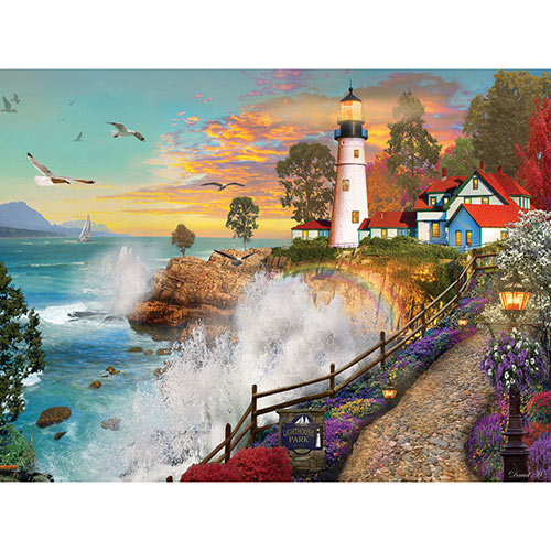 Lighthouse Park 500 Piece Jigsaw Puzzle