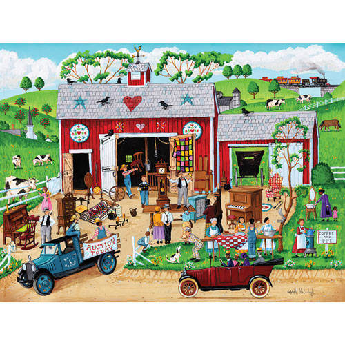 Bell And Barker Auction 500 Piece Jigsaw Puzzle