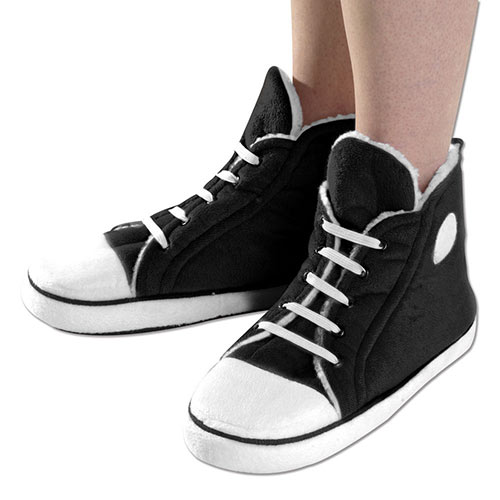Black Sneaker Slippers