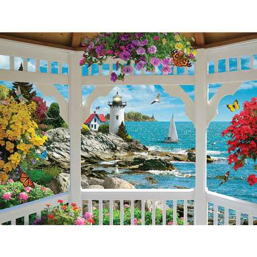 Gazebo View 500 Piece Jigsaw Puzzle