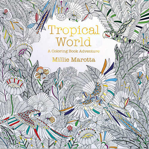 Tropical World Colouring Book