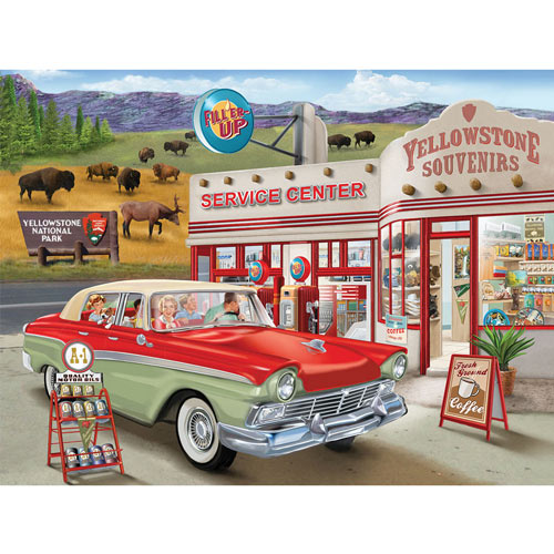 Yellowstone Memories 1000 Piece Jigsaw Puzzle