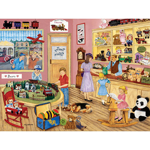 Tim's Toy Store 300 Large Piece Jigsaw Puzzle