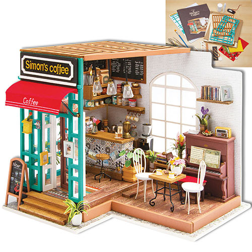Simon's Coffee Shop Model Kit