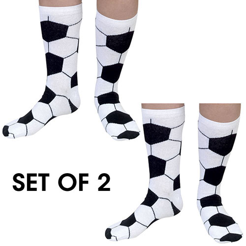 Set of 2 pairs: Soccer Socks