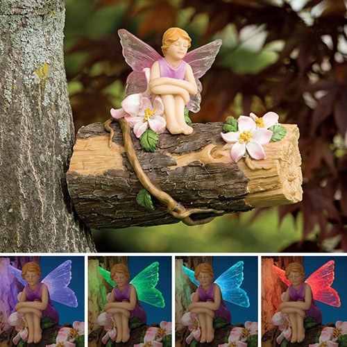 Color Changing Solar Fairy Tree Hanger