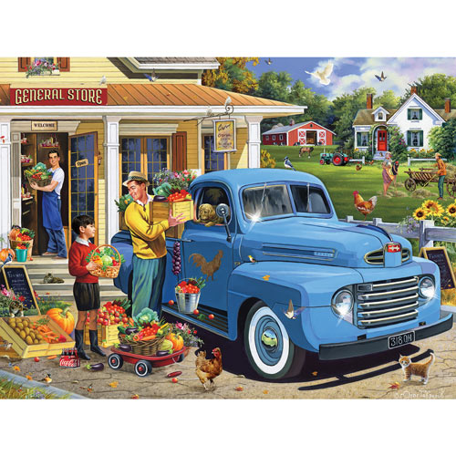 Delivery To The General Store 300 Large Piece Jigsaw Puzzle