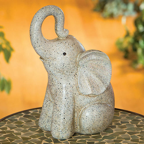 The Lucky Elephant Home Décor Animal Sculpture