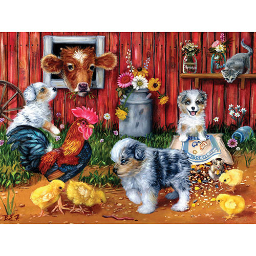 Feeding Frenzy 300 Large Piece Jigsaw Puzzle