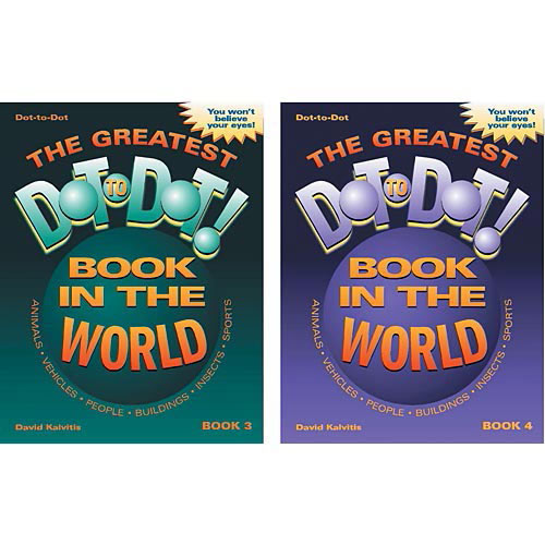 Set of 2: The Greatest Dot-to-Dot Books - Vol. 3 & 4