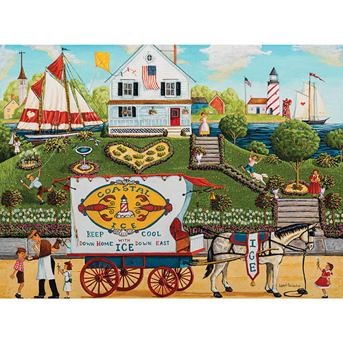 Coastal Ice 500 Piece Jigsaw Puzzle