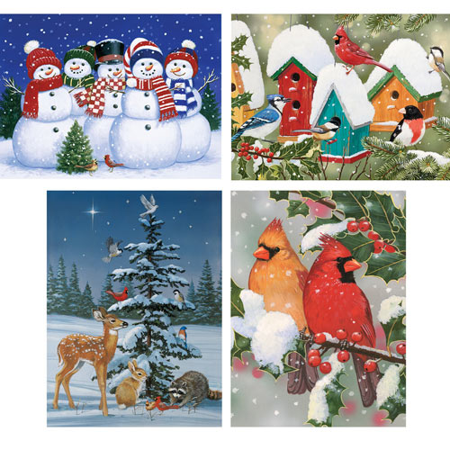 Set of 4: William Vanderdasson 300 Large Piece Jigsaw Puzzles