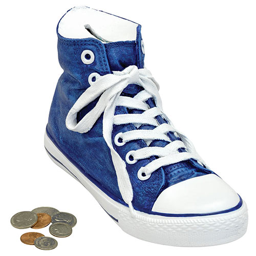 High Top Sneaker Bank - Blue