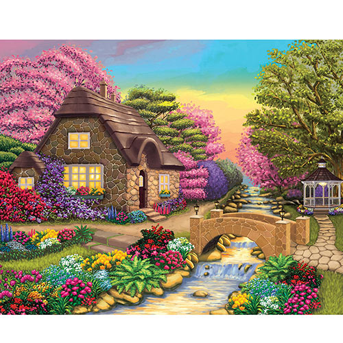 Kodak Secret Cottage 550 Piece Jigsaw Puzzle