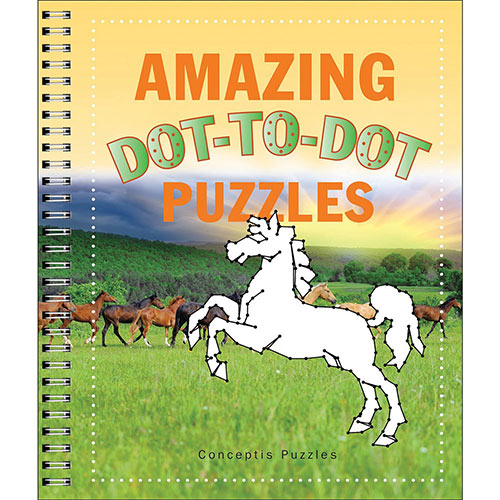 Amazing Dot-to-Dot Puzzles Book