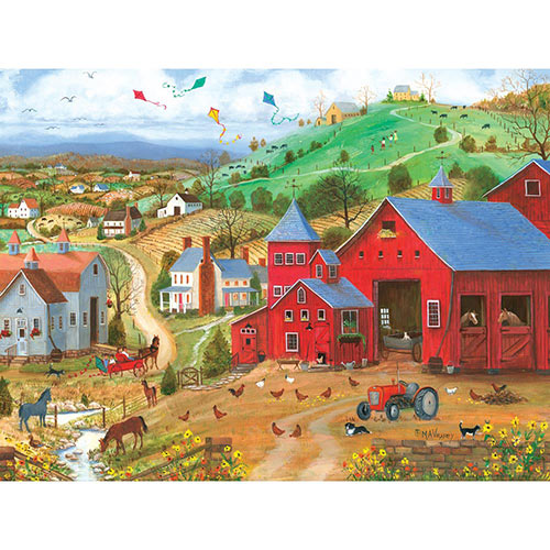 Hens and Chicks 500 Piece Jigsaw Puzzle