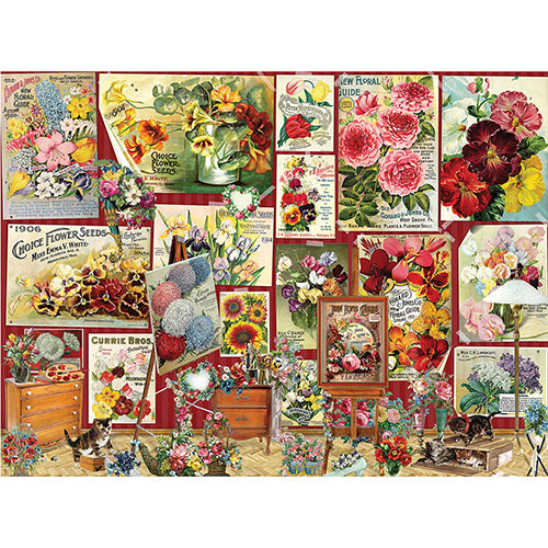 Flower Posters 1000 Piece Jigsaw Puzzle