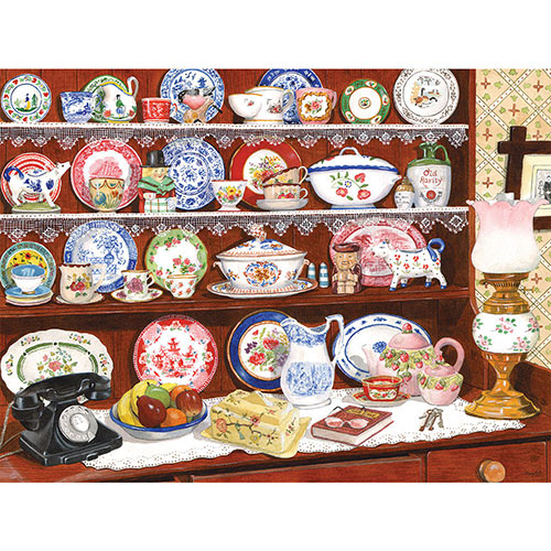 Grandma's China 1000 Piece Jigsaw Puzzle
