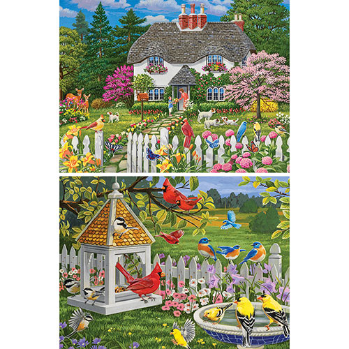Set of 2: William Vanderdasson 500 Piece Jigsaw Puzzles