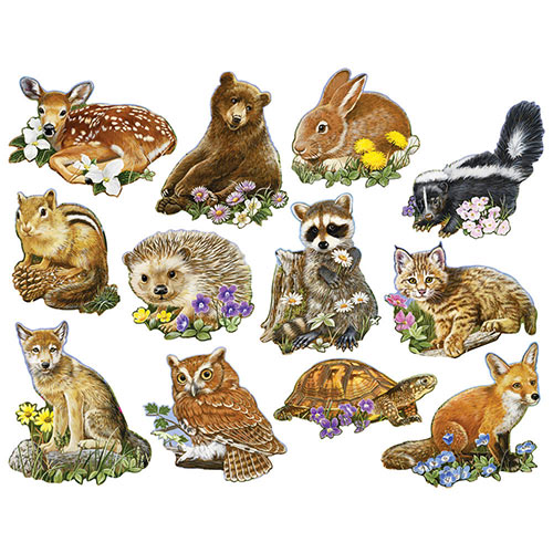 Mini Forest Youngsters700 Standard Piece Shaped Puzzle