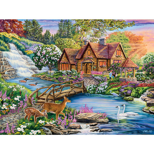 Enchanted Forest 300 Large Piece Jigsaw Puzzle